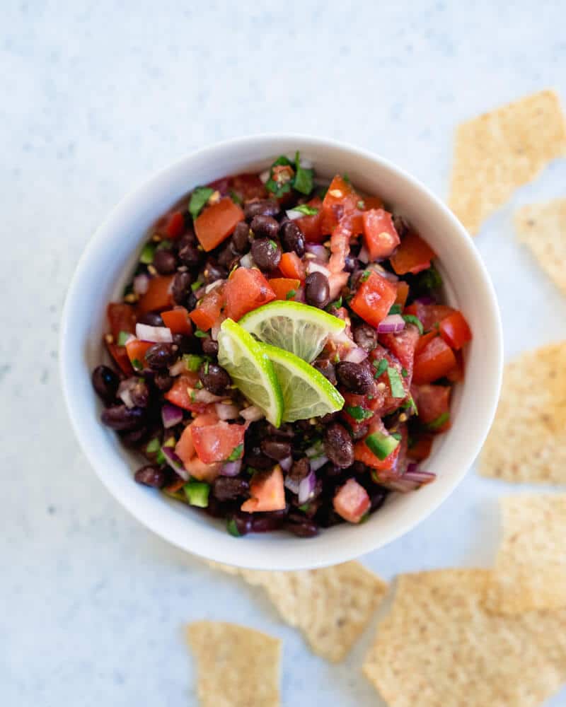 Black bean salsa