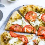 Pesto pizza