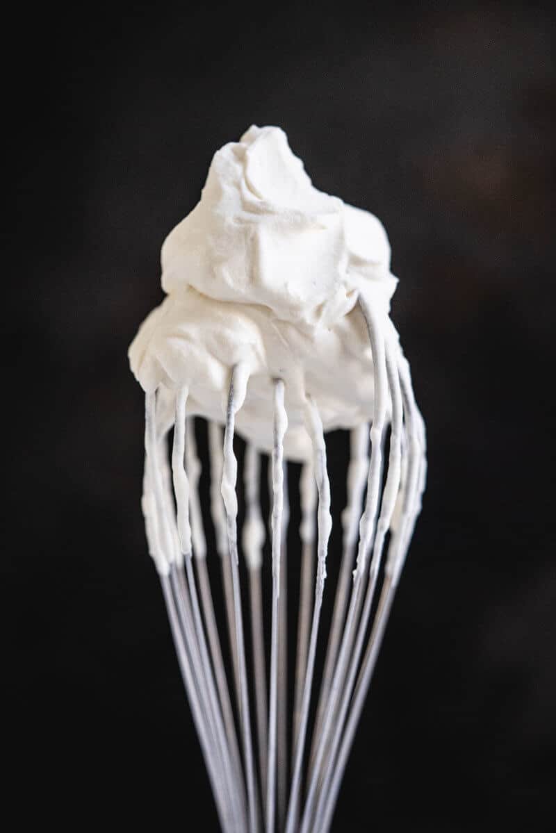 Homemade whipped cream recipe