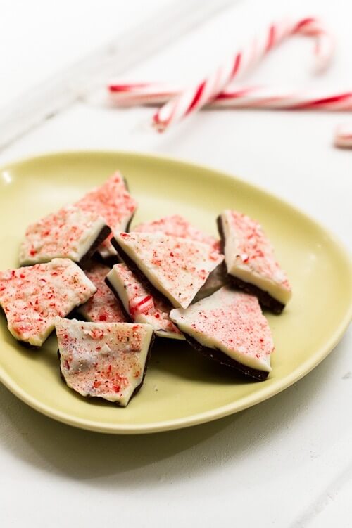 Homemade Easy Peppermint Bark recipe
