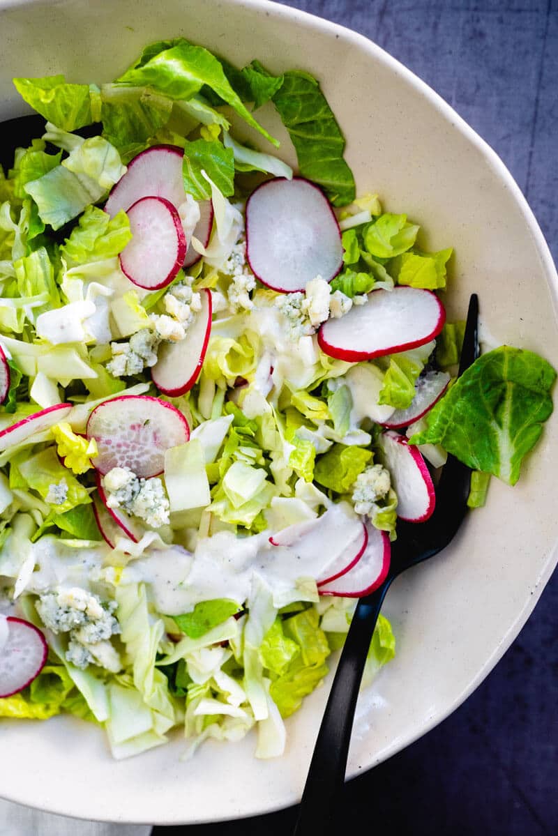 Chopped salad recipe | Radish salad