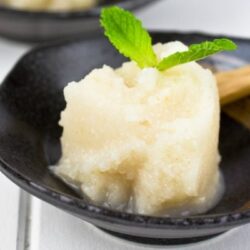 Lychee Coconut Sorbet | Easy Japanese Recipes at fancyfoodsshow.com