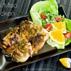 Negi Miso Chicken | Easy Japanese Recipes at fancyfoodsshow.com