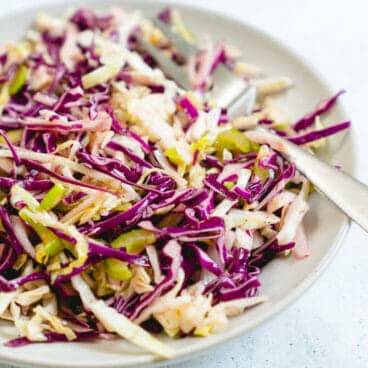 Vinegar Coleslaw Recipe | Healthy Coleslaw Recipe