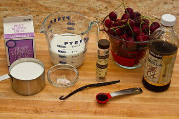 Cherry Ice Cream Ingredients