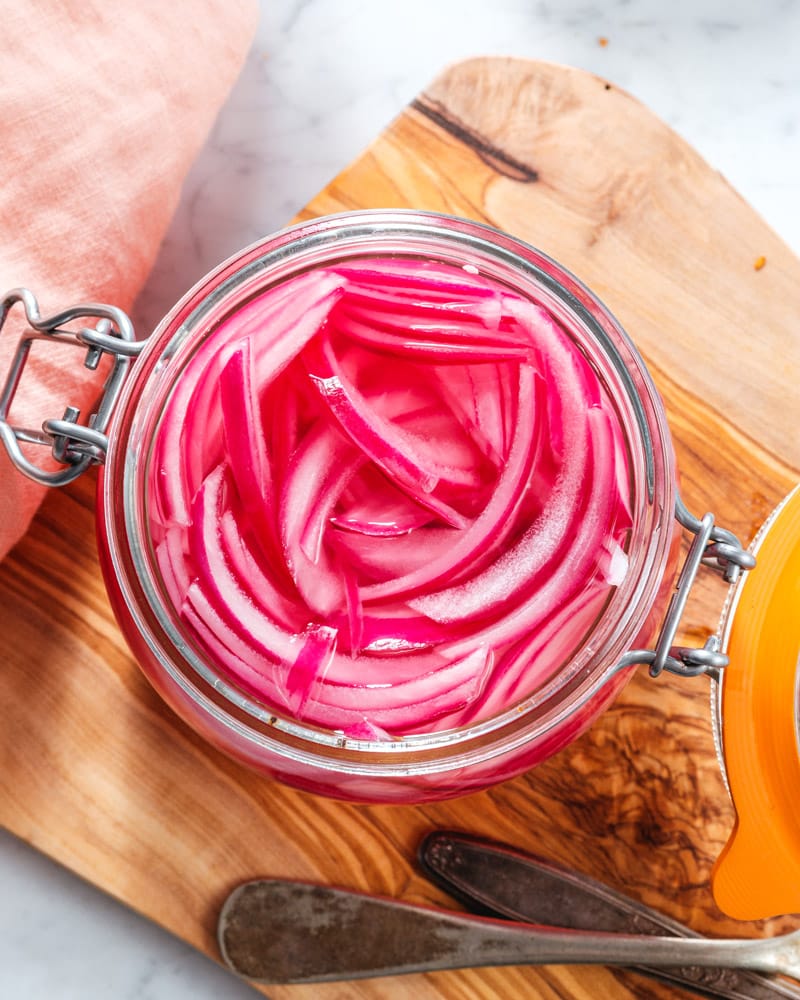 Quick Pickled Red Onions