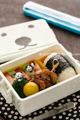 Garlic Miso Chicken Bento | fancyfoodsshow.com