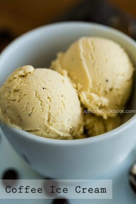 Coffee Ice Cream | Easy Japanese Recipes at fancyfoodsshow.com