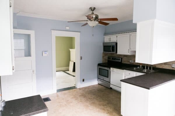 Fancy Foods Show Kitchen Before