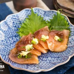 Garlic Albacore Tuna | Easy Japanese Recipes at fancyfoodsshow.com