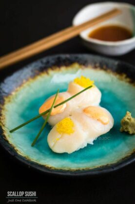 Scallop Sushi | Easy Japanese Recipes at fancyfoodsshow.com