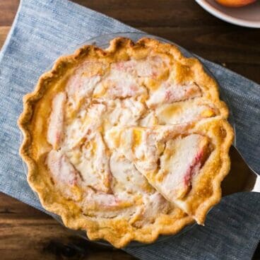Peach pie