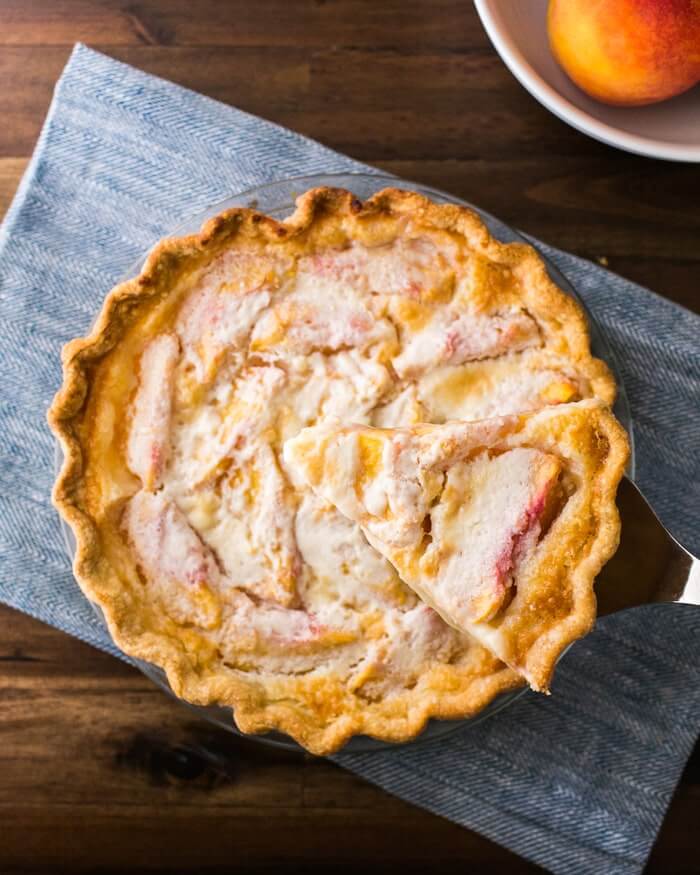 Best fresh peach pie