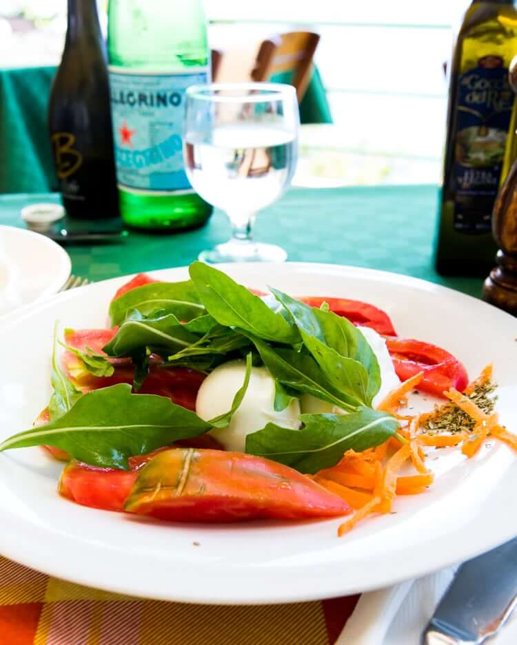 Capri Italy | Insalata caprese