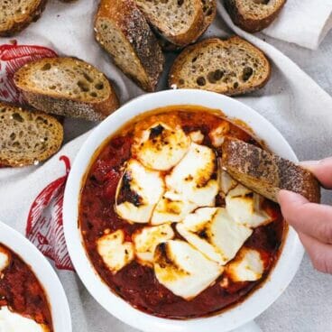 Baked goat cheese recipe