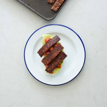 Tempeh bacon