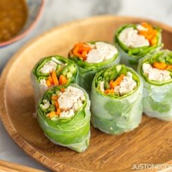 Chicken Spring Rolls | Easy Japanese Recipes at fancyfoodsshow.com