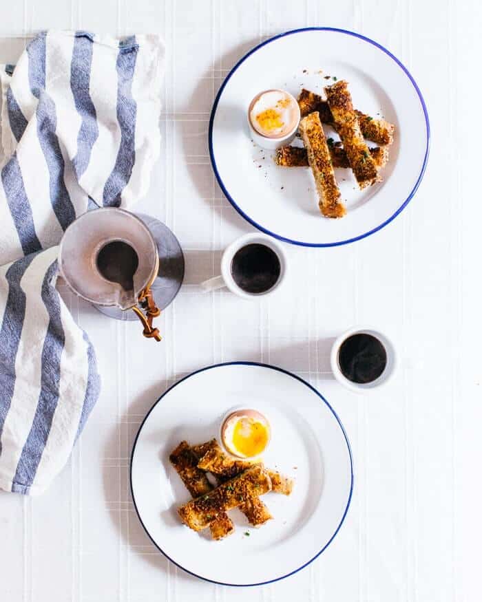 Dippy Eggs with Toast Soldiers