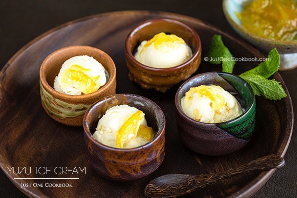 Yuzu Ice Cream | Easy Japanese Recipes at fancyfoodsshow.com