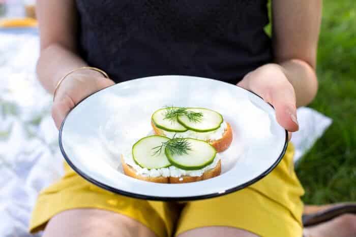 Cucumber Dill Sandwiches