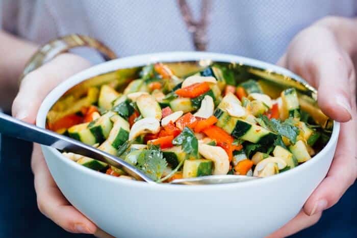 Thai Cucumber Salad with Cashews | Fancy Foods Show