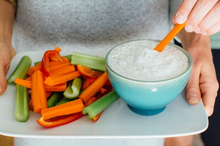 Greek yogurt dip | Ranch dip recipe