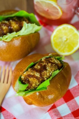 Croquette Sandwich | Easy Japanese Recipes at fancyfoodsshow.com