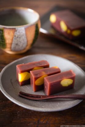 Mizu Yokan (Red Bean Jelly) | Easy Japanese Recipes at fancyfoodsshow.com