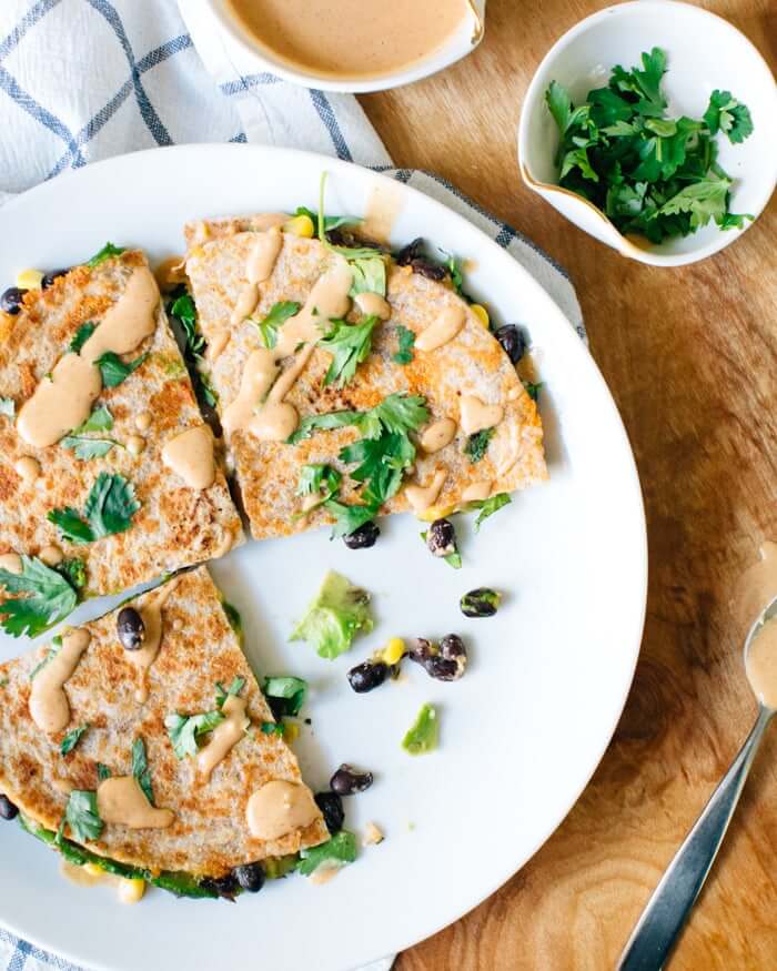 Chipotle Quesadilla with Avocado