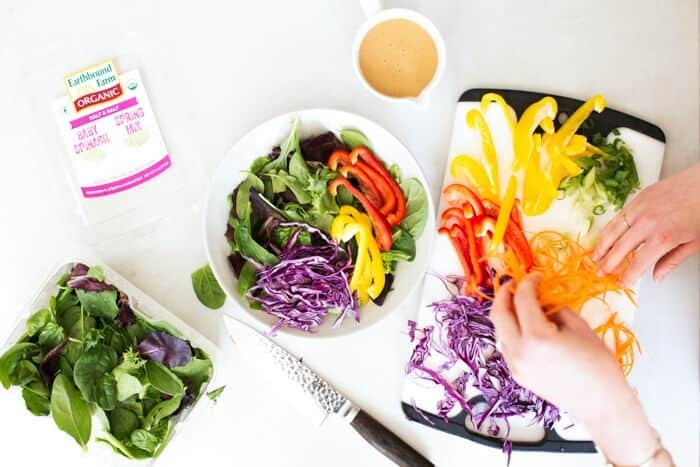 Thai Salad with Peanut Sauce Dressing | Fancy Foods Show