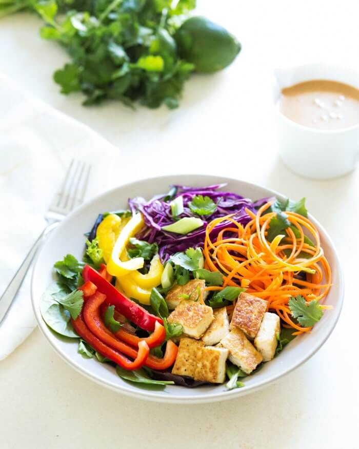 Thai Salad with Peanut Sauce Dressing | Fancy Foods Show