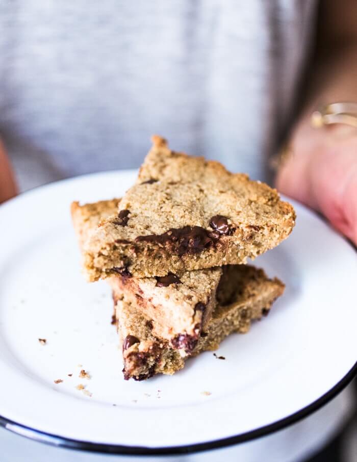 Skillet chocolate chip cookies