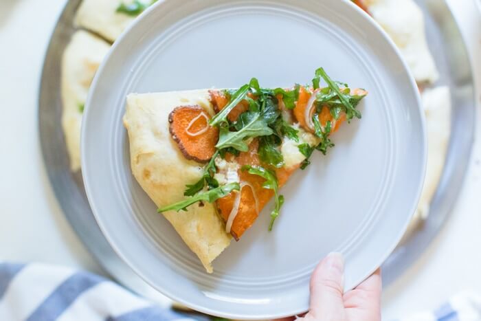 Sweet Potato Brie Pizza