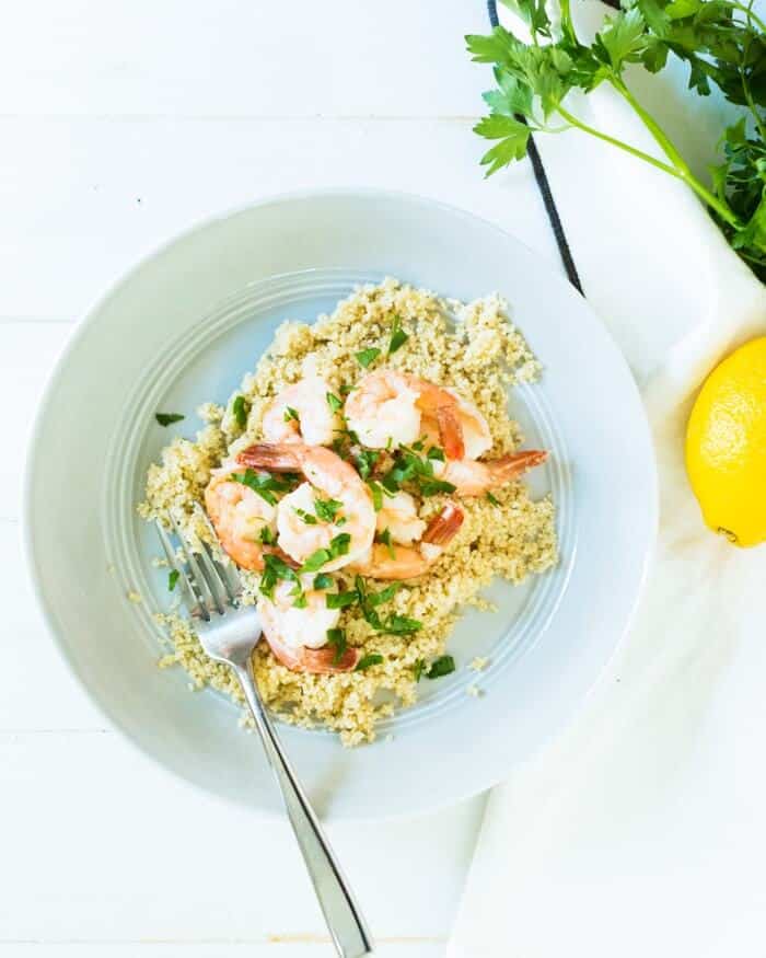 Shrimp couscous