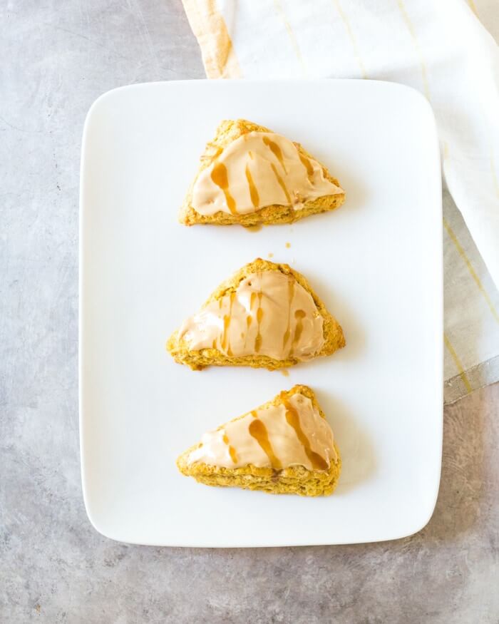 Pumpkin Scones with Maple Glaze | Fancy Foods Show