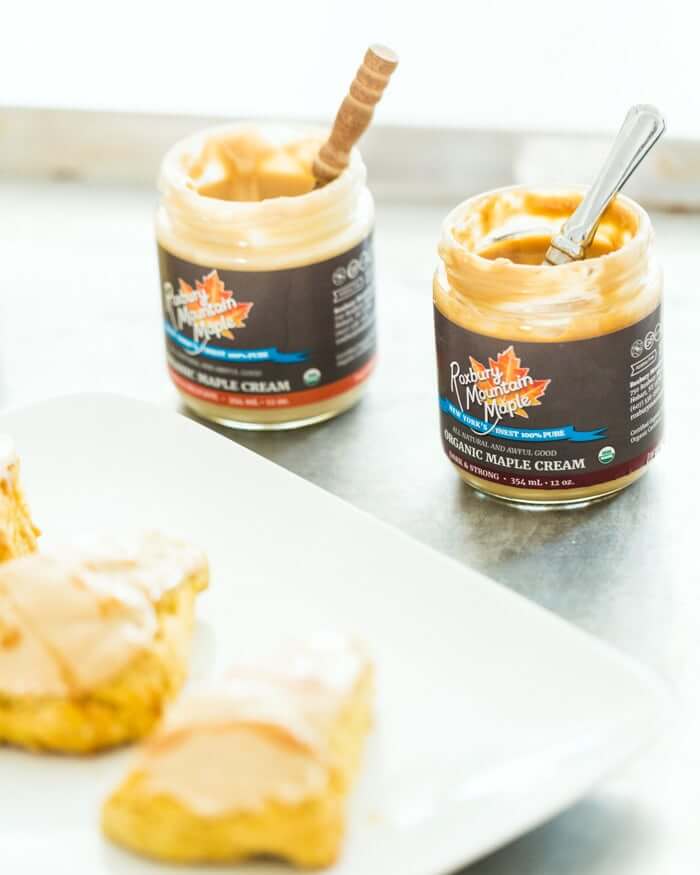 Pumpkin Scones with Maple Glaze | Fancy Foods Show