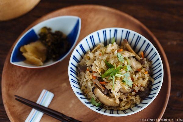 Takikomi Gohan (Japanese Mixed Rice) | Easy Japanese Recipes at fancyfoodsshow.com