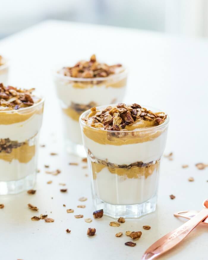 Pumpkin Parfait with Pecan Granola | Fancy Foods Show