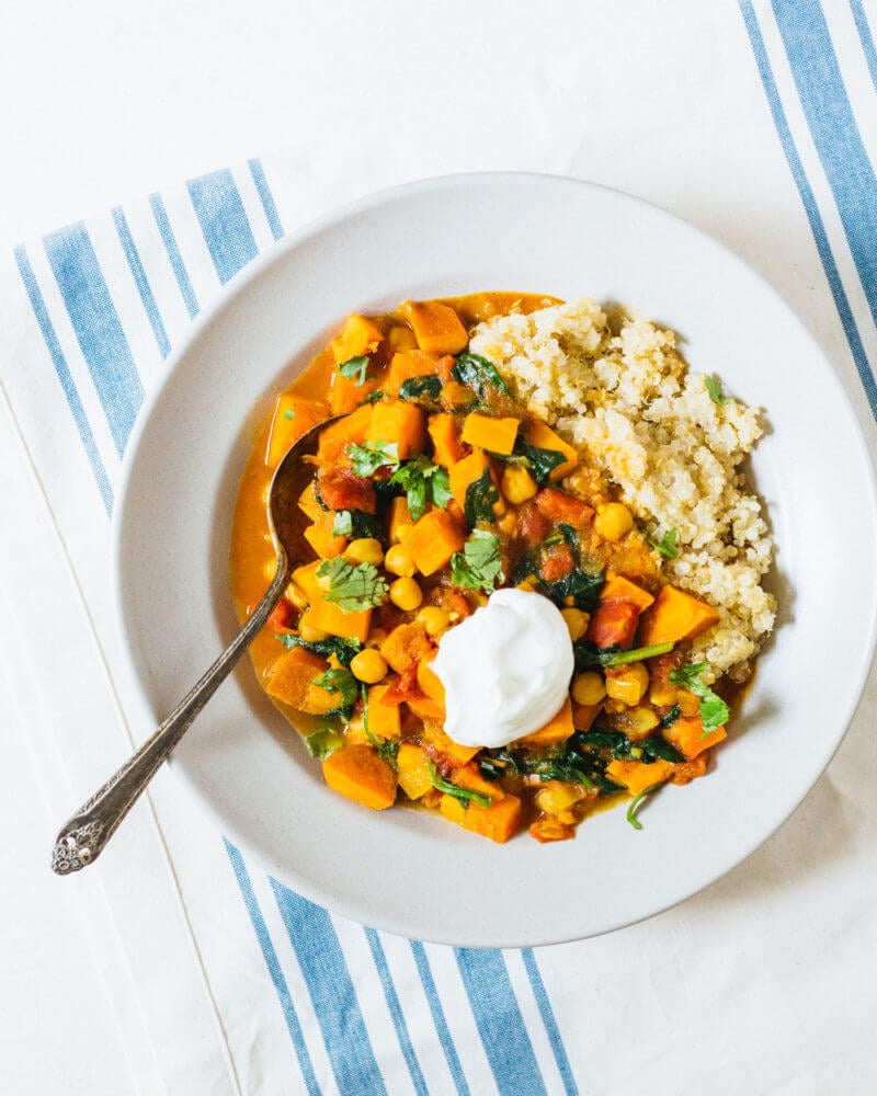 Moroccan chickpea stew