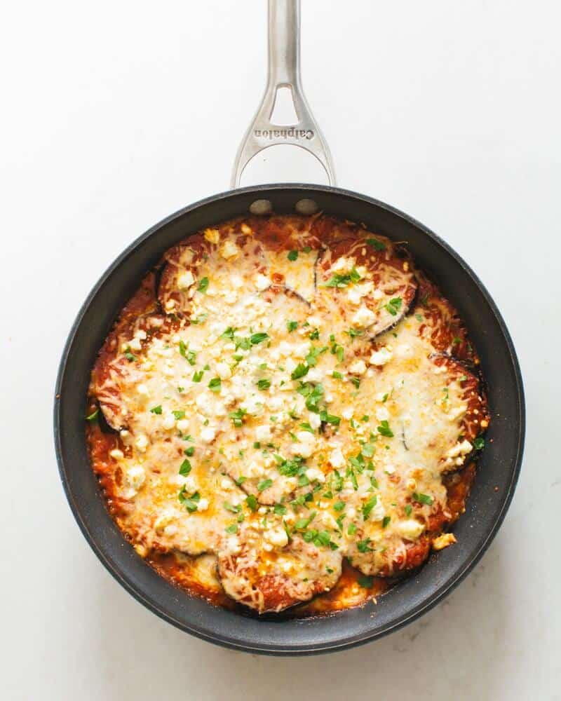 Skillet Eggplant Marinara | Fancy Foods Show