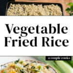 Vegetable Fried Rice