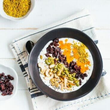 Tart Cherry Post Workout Protein Bowl | Fancy Foods Show