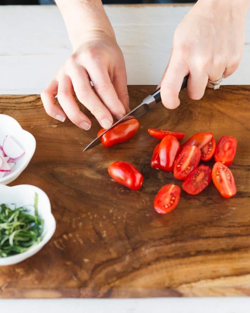 Chickpea Fattoush Salad Bowl