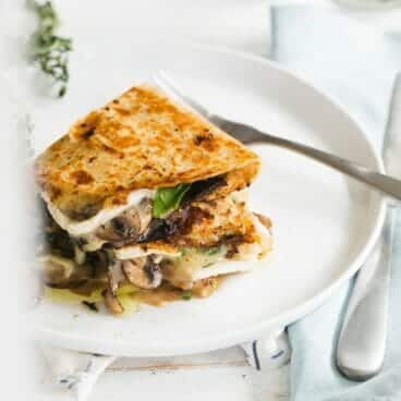 Mushroom and Brie Quesadillas | Fancy Foods Show