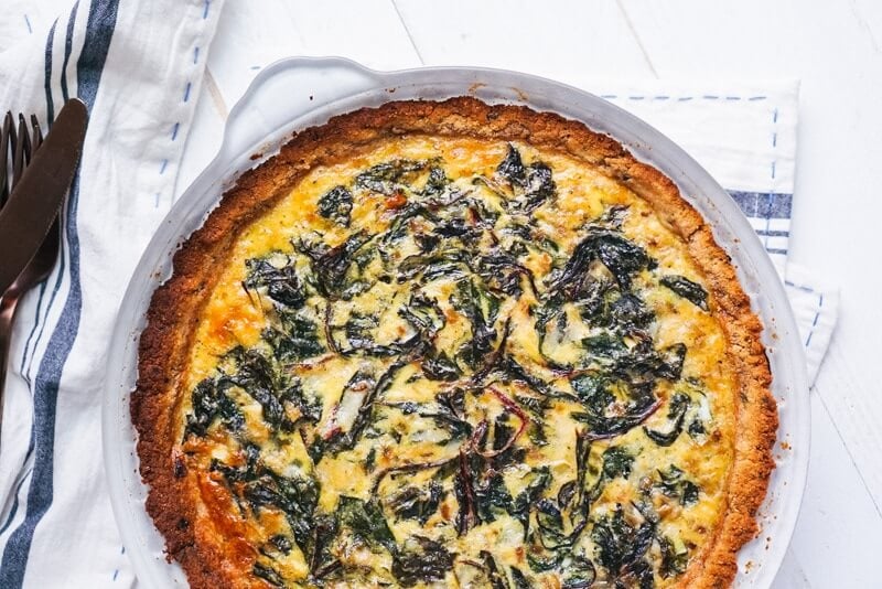 Gluten free quiche