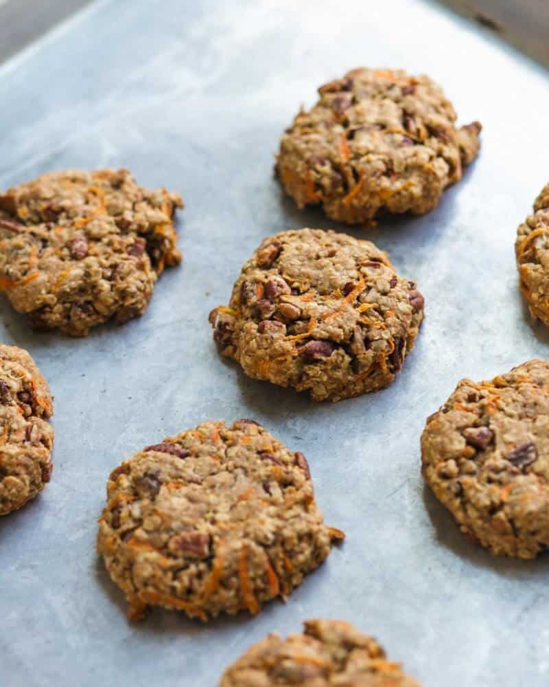 Carrot Cake Breakfast Cookies