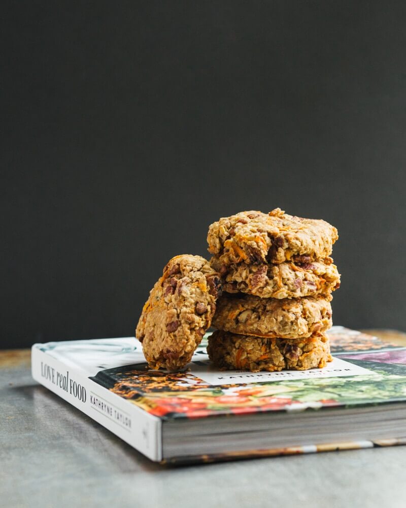 Carrot Cake Breakfast Cookies