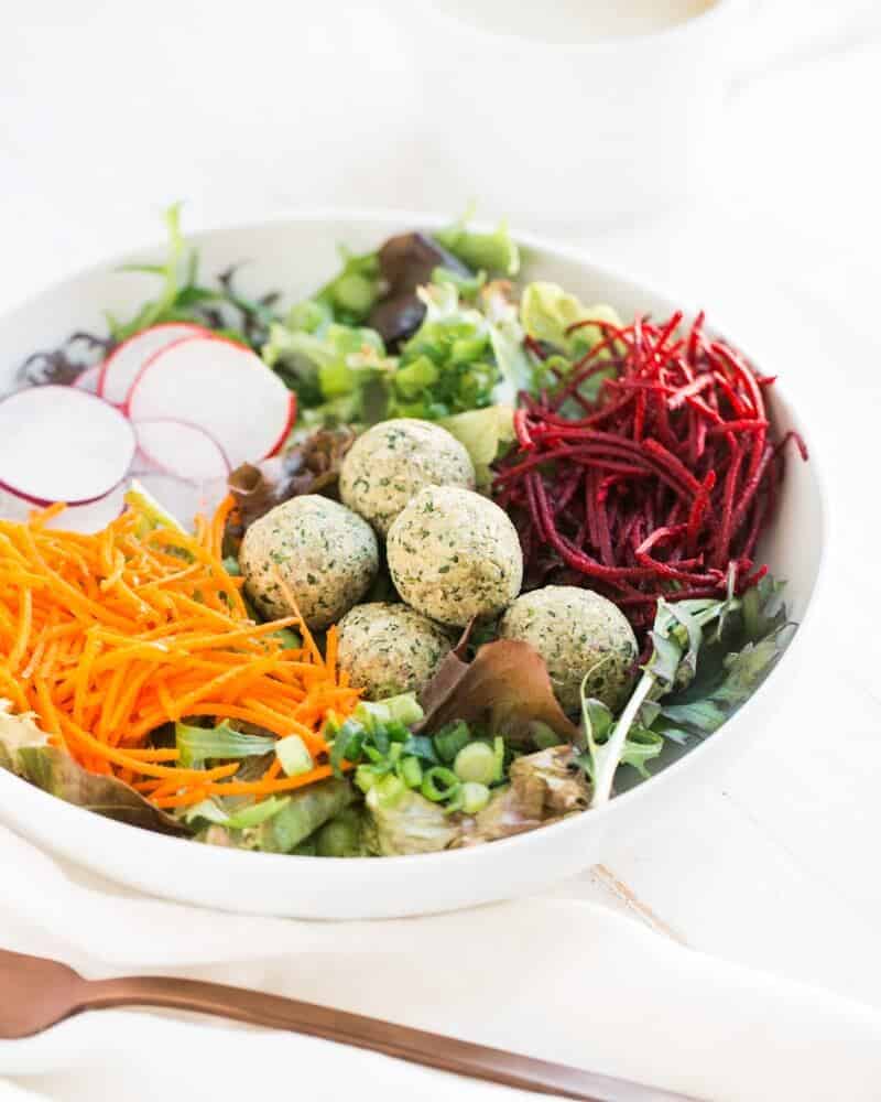 Raw Falafel Buddha Bowls | Fancy Foods Show