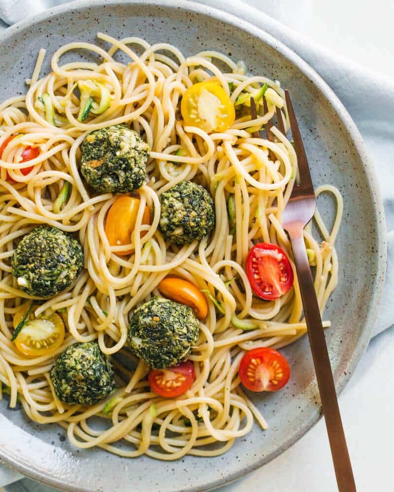 Vegetarian Spinach Meatballs 
