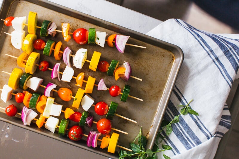 Greek Grilled Veggie Skewers & Summer Grilling | Fancy Foods Show